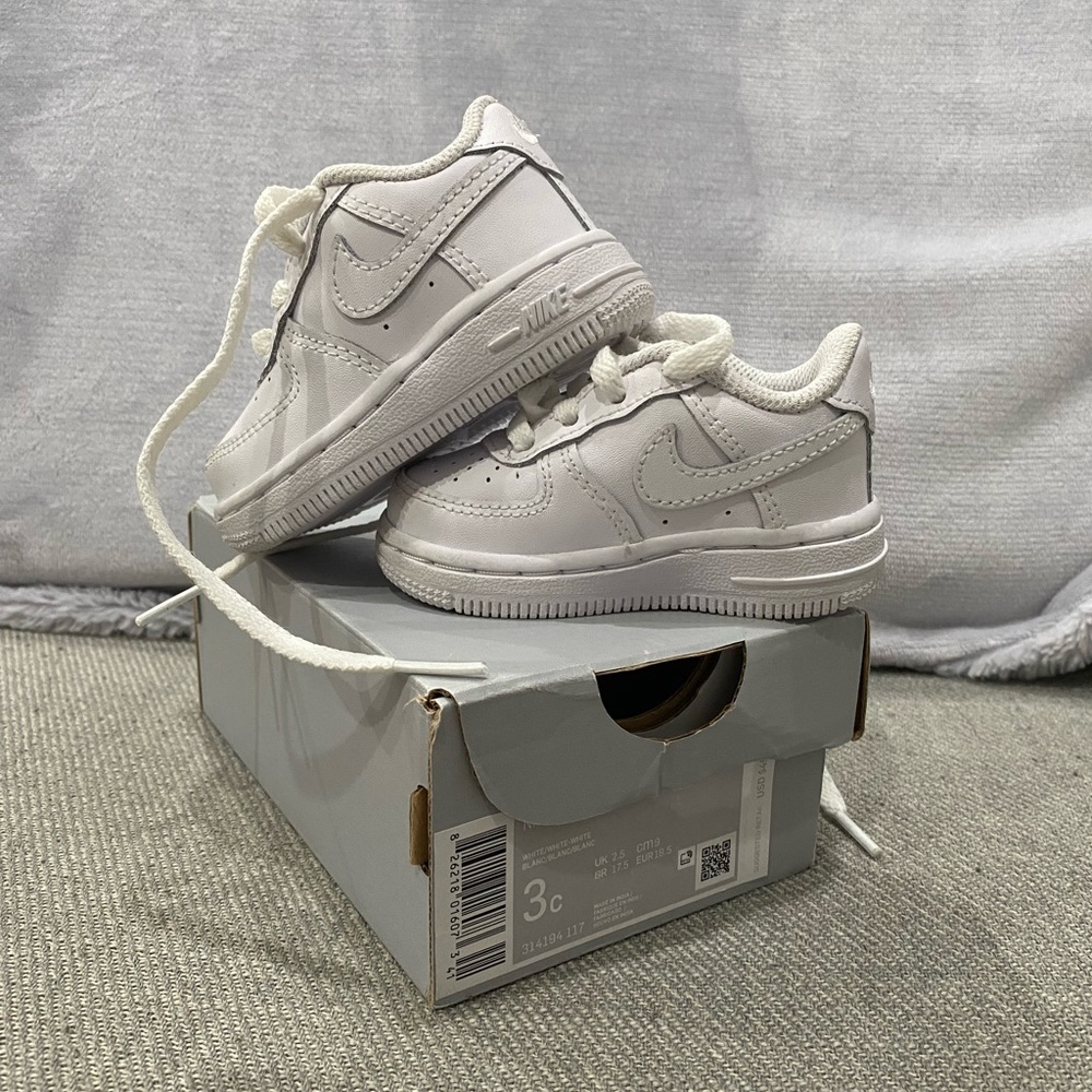 Toddler 3c Nike Air Force Ones